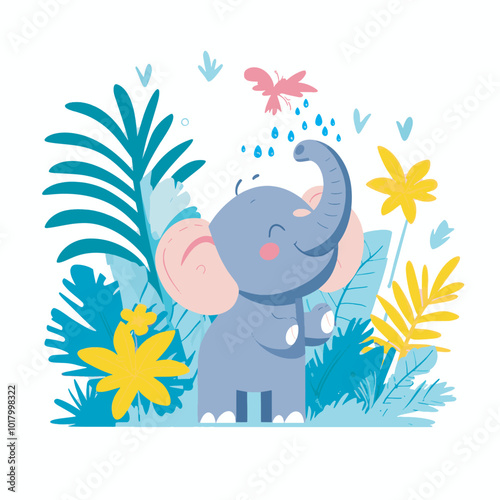 Adorable animal designs for t-shirts