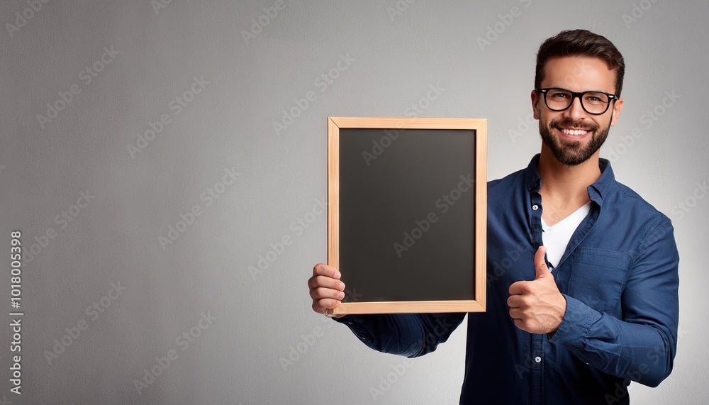 Teacher with Blackboard Showing Copy Space – Education and Learning Concept Teacher with Blackboard Showing Copy Space – Education and Learning Concept