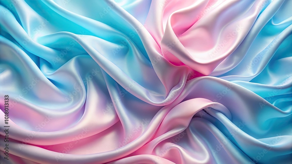 Obraz premium Abstract pastel background with fabric waves