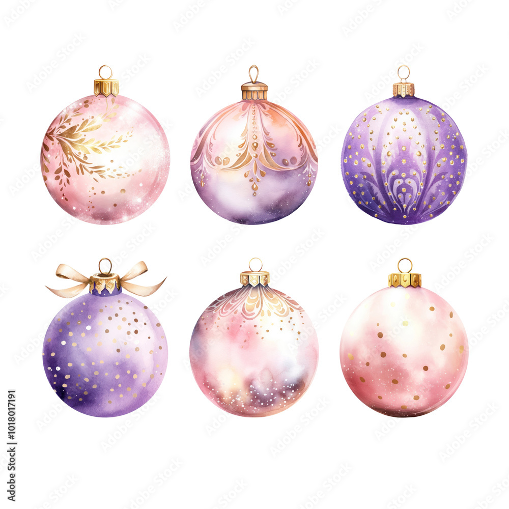 PNG christmas ornaments element set, transparent background PNG christmas ornaments element set, transparent background