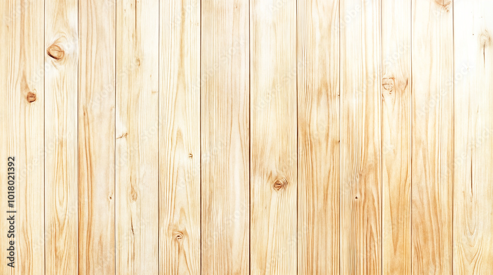 Fototapeta premium Light wood texture background surface. Plank wood light wall background