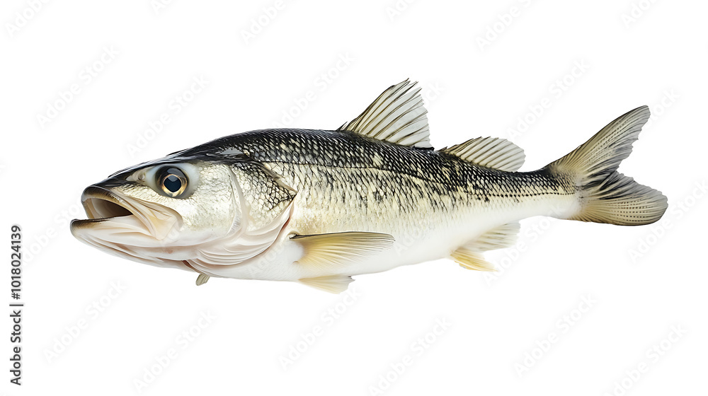 Seabass, showcasing its luxurious texture, perfect for gourmet meals, isolated on a transparent background Seabass, showcasing its luxurious texture, perfect for gourmet meals, isolated on a transparent background