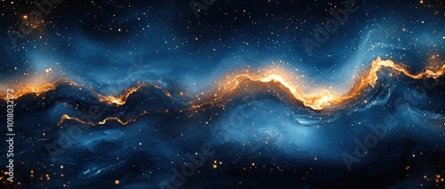 Cosmic Nebula: A Symphony of Light and Dark