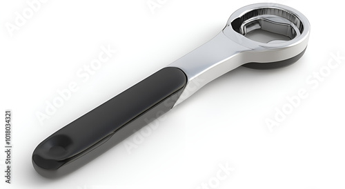 a black and silver tool