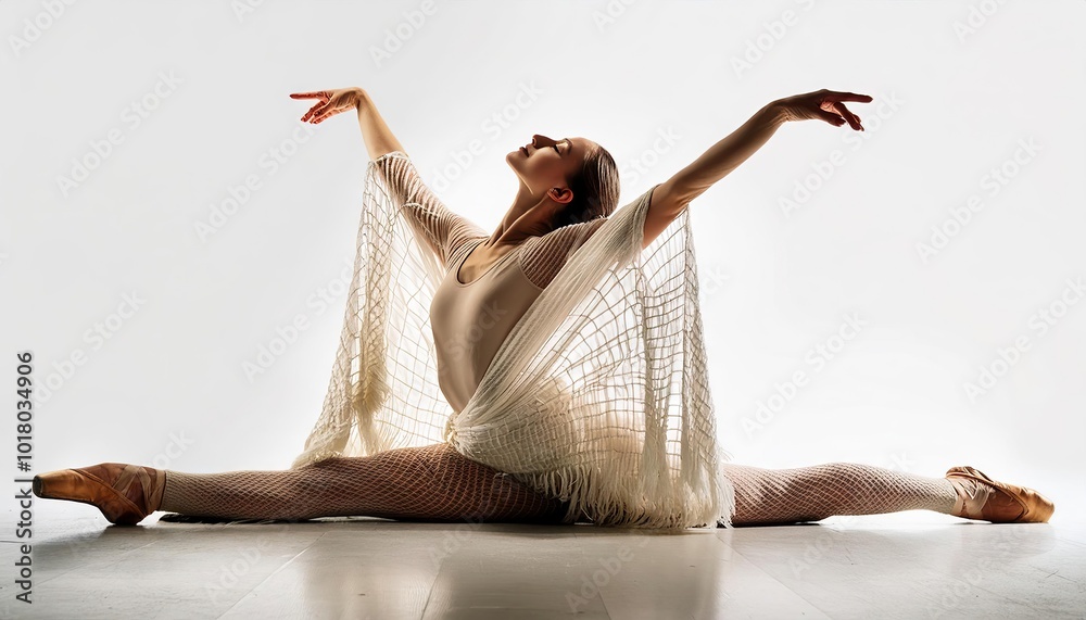 Fototapeta premium Dynamic Dance Poses for Contemporary, Modern & Jazz