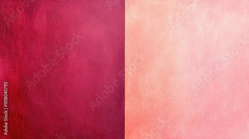 Contrasting Shades of Red and Pink Canvas