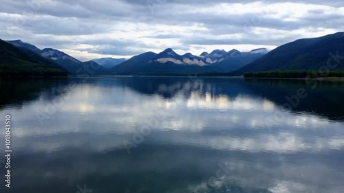 lake in the mountains