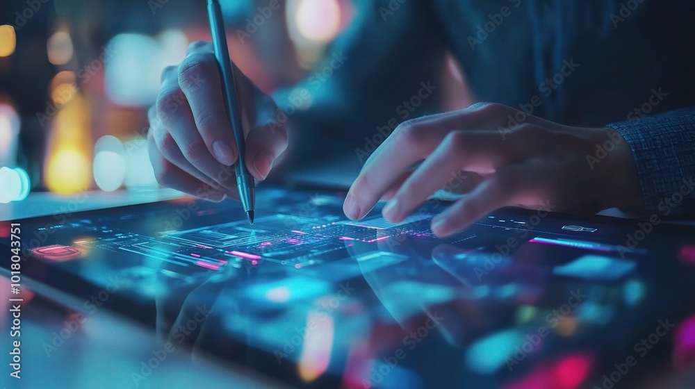 Digital Art Creation with Touchscreen Technology Digital Art Creation with Touchscreen Technology