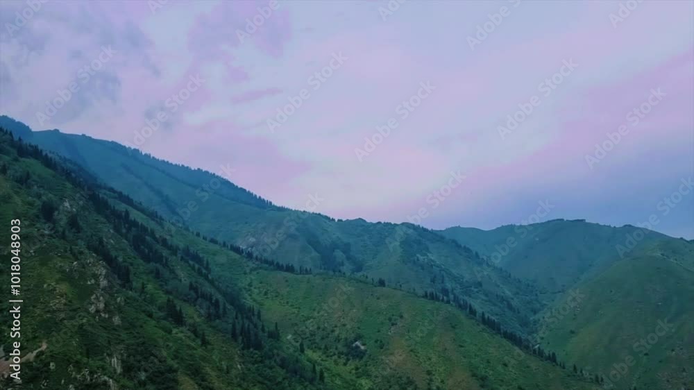 Beautiful landscape of the mountains Beautiful landscape of the mountains