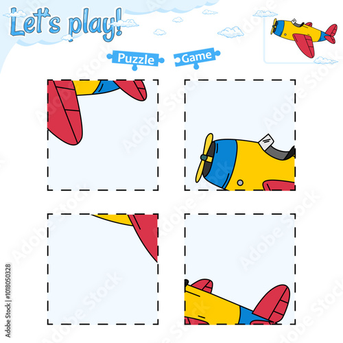 Lets play puzzle game with Stunt plane 2