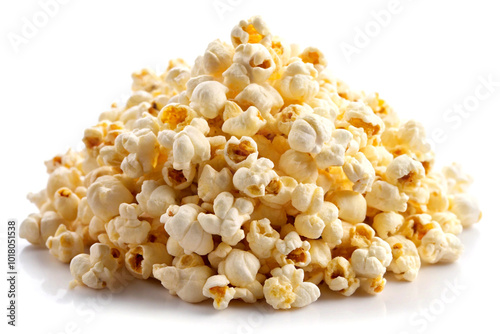 Popcorn,isolated on white background