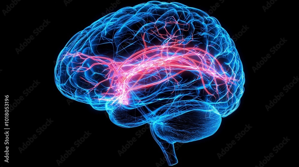 Intricate Network of Blood Vessels in Human Brain Intricate Network of Blood Vessels in Human Brain