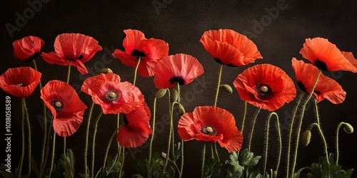 poppies growing for heroin production