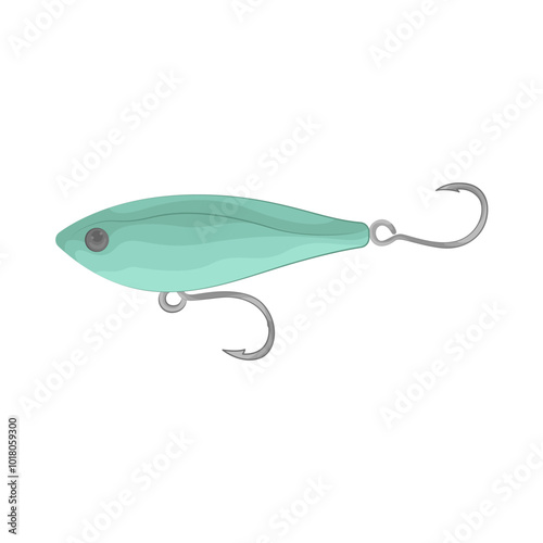 Illustration of fishing hook 