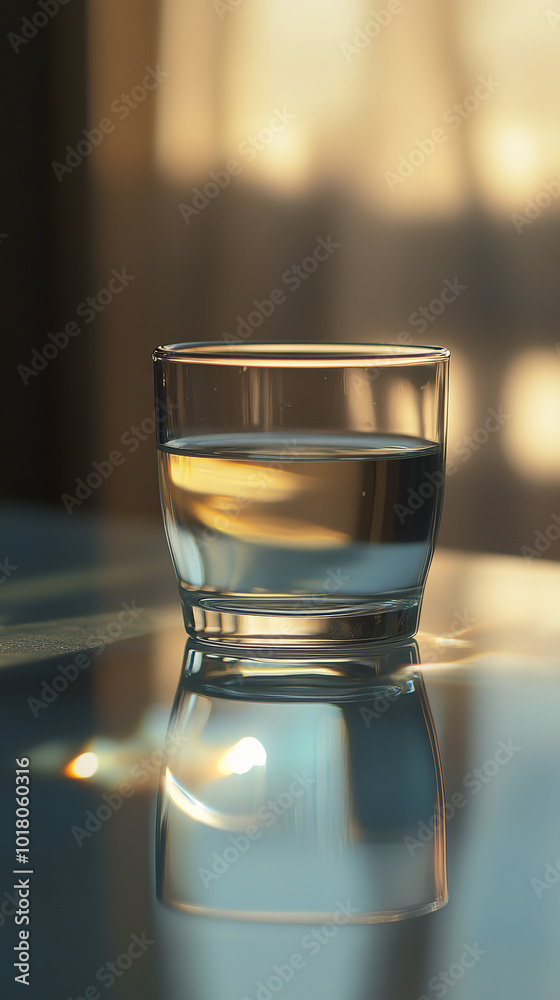 Sleek Reflective Glass Texture with Minimalist Design Sleek Reflective Glass Texture with Minimalist Design
