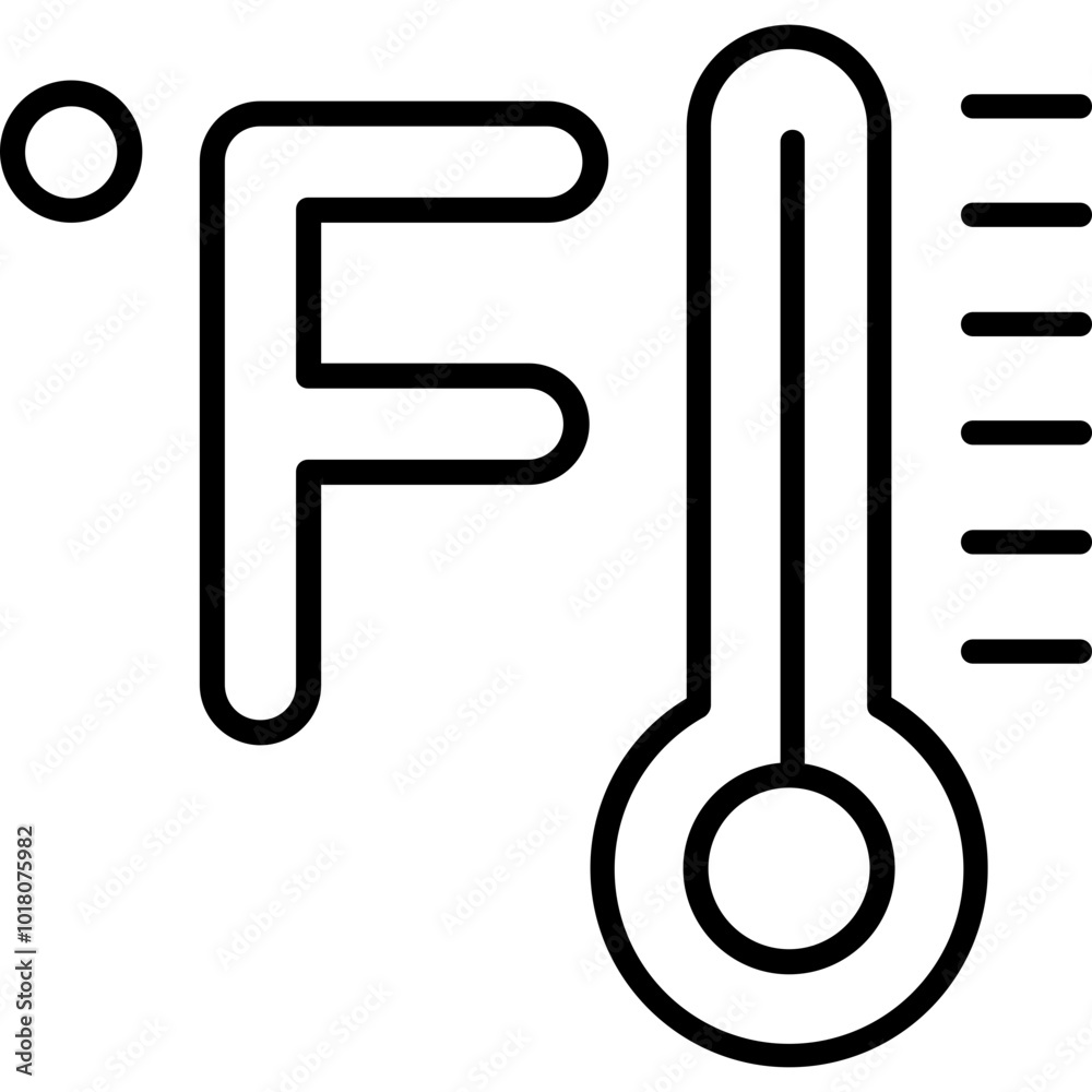 Fahrenheit Icon