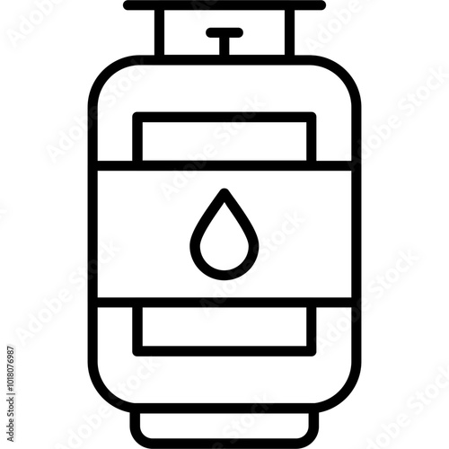 Gas Cylinder Icon