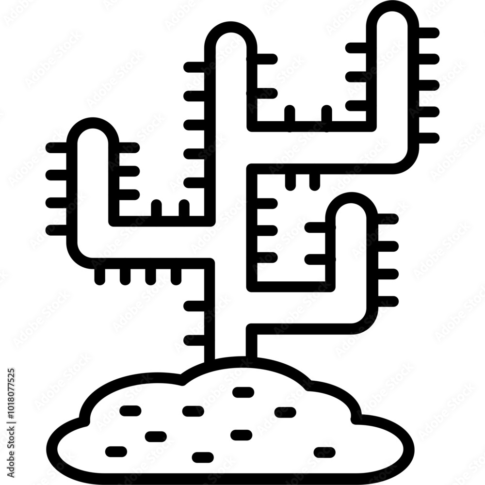 Obraz premium Cactus Icon