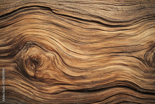 Warm Natural Wood Grain Texture with Detailed Patterns 