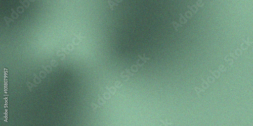 Vintage green and light-green color abstract grainy soft noise effect pattern gradient background. Vintage, green, Gradient Textured Paper and Canvas Pattern for Artful Wallpaper, Fabric Design.