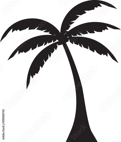 Coconut Tree, Palm Tree, Arecaceae Tropical Tree, Summer Beach Season