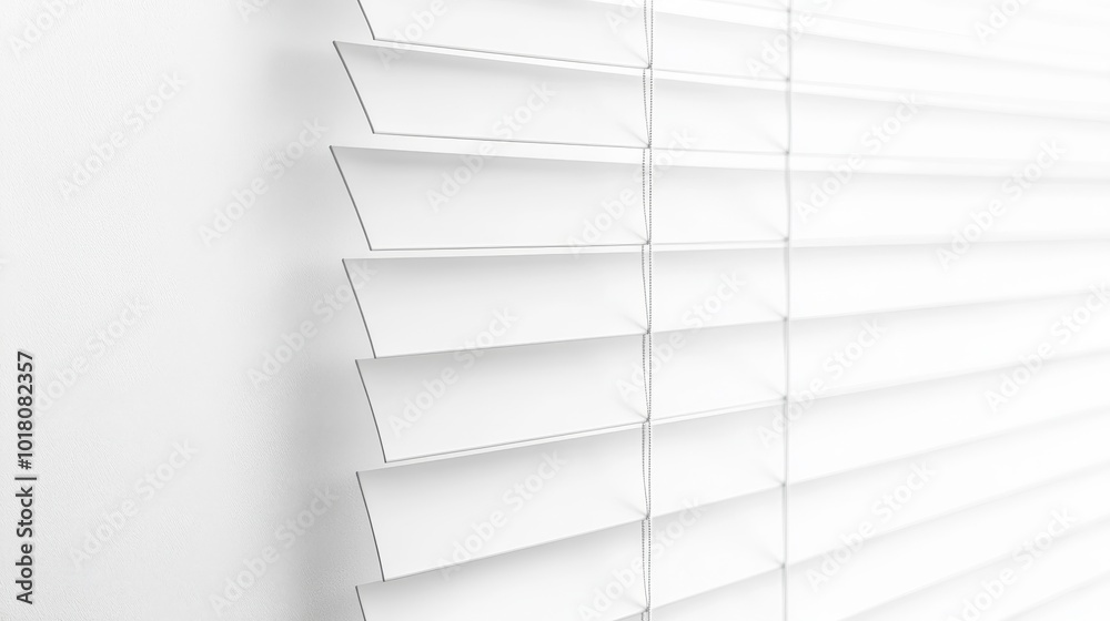 White window blinds, both horizontal and vertical, shown against a plain white background. These blinds are perfect for homes and offices, providing shade from the sun. White window blinds, both horizontal and vertical, shown against a plain white background. These blinds are perfect for homes and offices, providing shade from the sun.