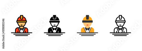 Set of Engineer Icon