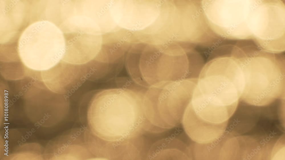 Abstract Bokeh Background with Warm Golden Hues Abstract Bokeh Background with Warm Golden Hues