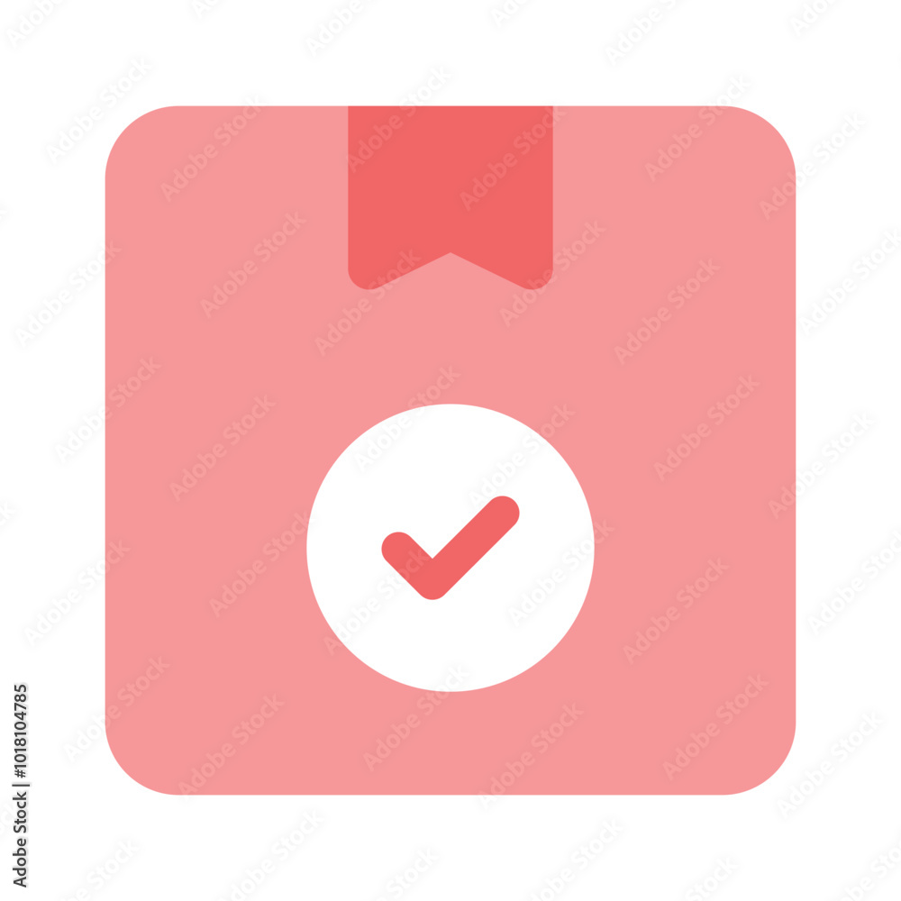 A package icon with a check mark representing confirmed or guaranteed delivery A package icon with a check mark representing confirmed or guaranteed delivery
