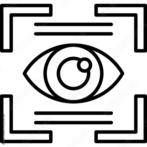 Eye Scanner Icon