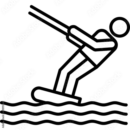 Kitesurf Icon