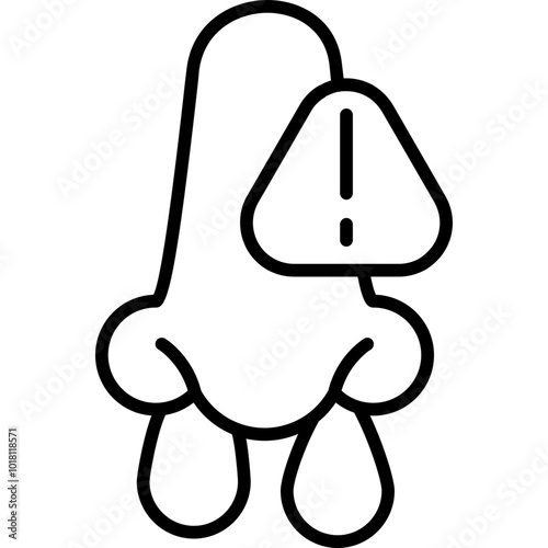 Runny Nose Icon