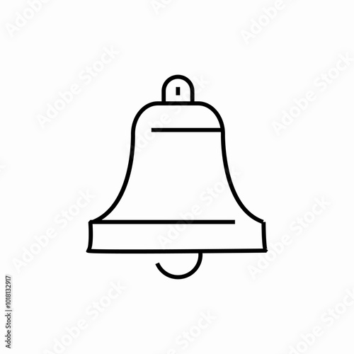 ship bell icon sign vector