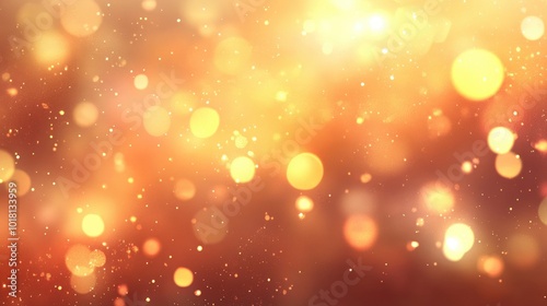 Soft, blurry light spots in warm tones, creating a calming and dreamy atmosphere