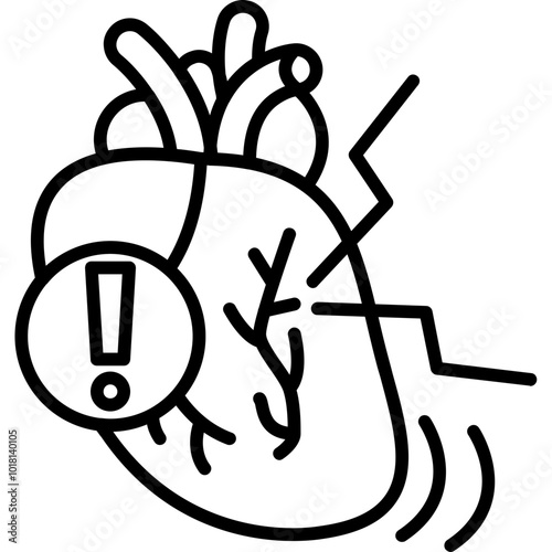 Heart Attack Icon