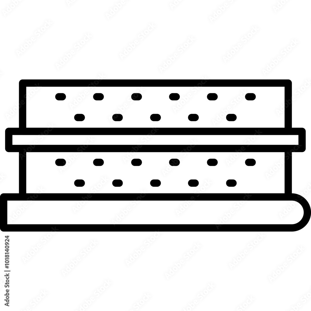 Medicated Mattress Icon Medicated Mattress Icon