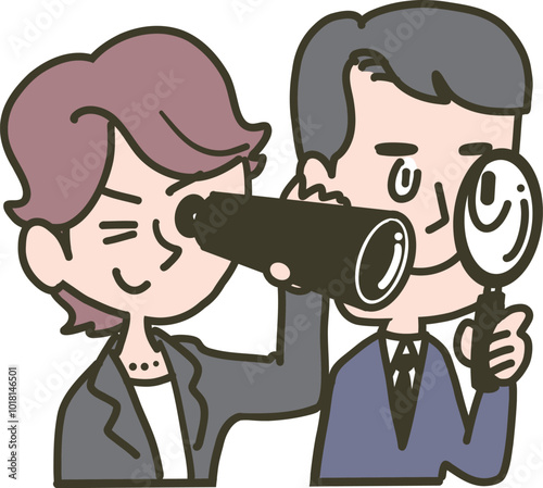 虫眼鏡と望遠鏡を持って見極めろ
