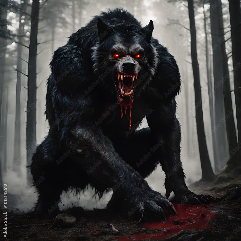 Obraz premium Were wolf 