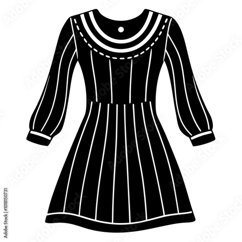 long sleeve mini  dress