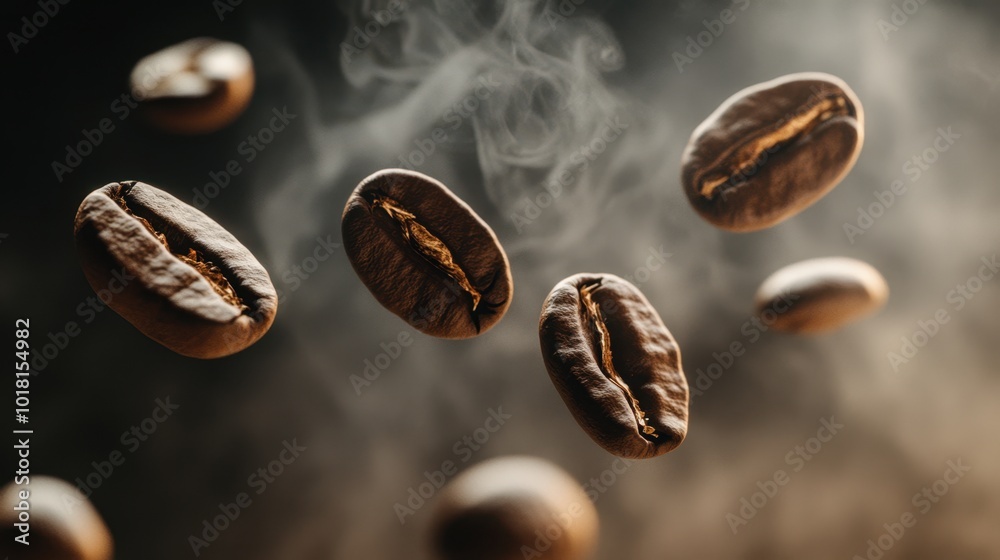 The Floating Coffee Beans The Floating Coffee Beans
