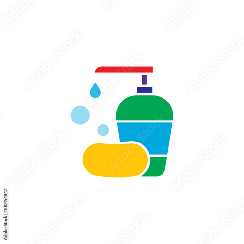 Soap icon vector design templates simple and modern concept