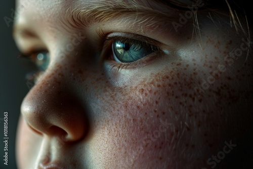 Illustration of obesity issues made generative AI technology