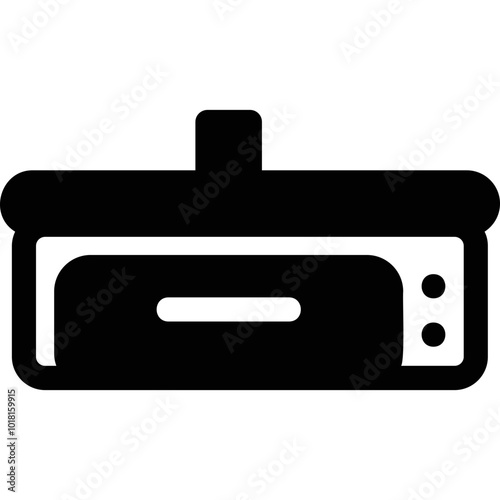 Simple vector icon pizza oven
