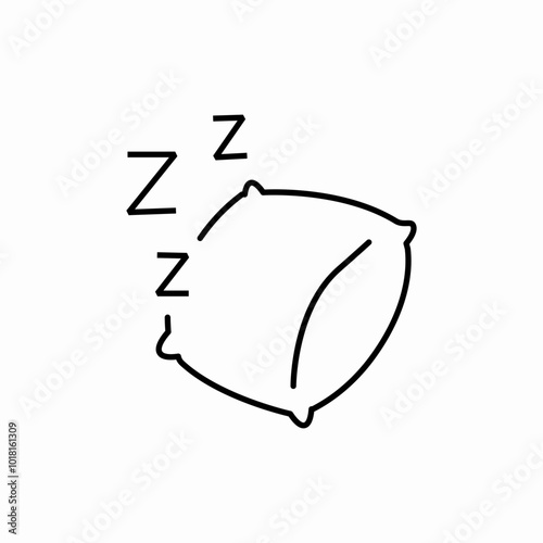 sweet dream icon sign vector