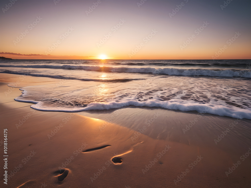 Fototapeta premium Sunset Beach
