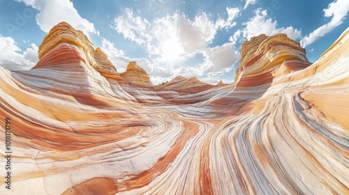 Desert Majesty Unfolds at Vermilion Cliffs Dawn photo