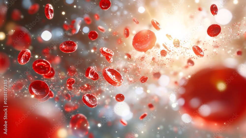 A biotech lab develops nanorobots that travel through the bloodstream to repair damaged cells.