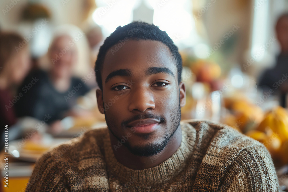 Happy bug full family celebrating thanksgiving together having best bonding time, Generative AI Happy bug full family celebrating thanksgiving together having best bonding time, Generative AI