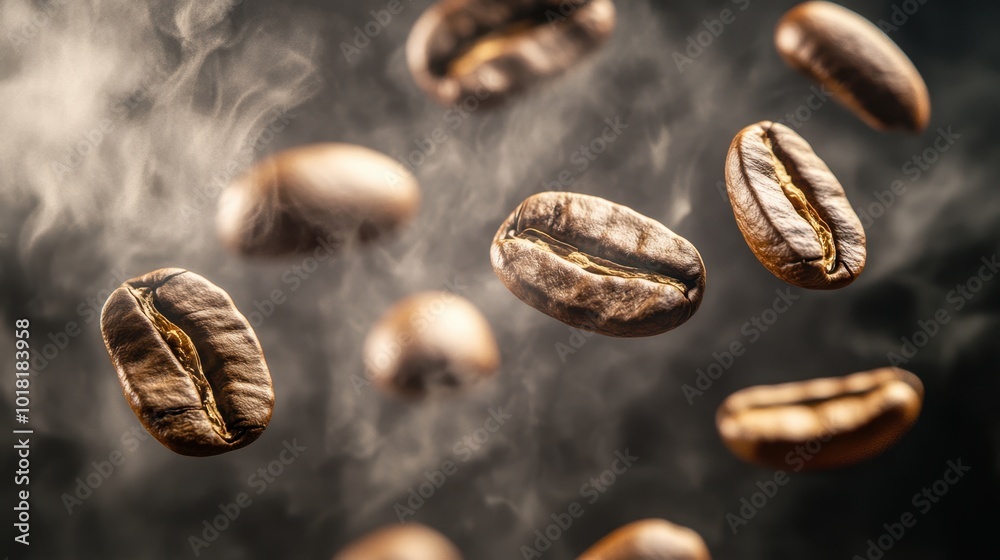 The Floating Coffee Beans The Floating Coffee Beans