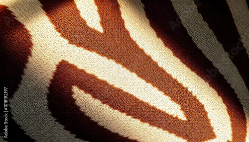 Wallpaper Mural Zebra Skin Fur Pattern Texture Background Torontodigital.ca